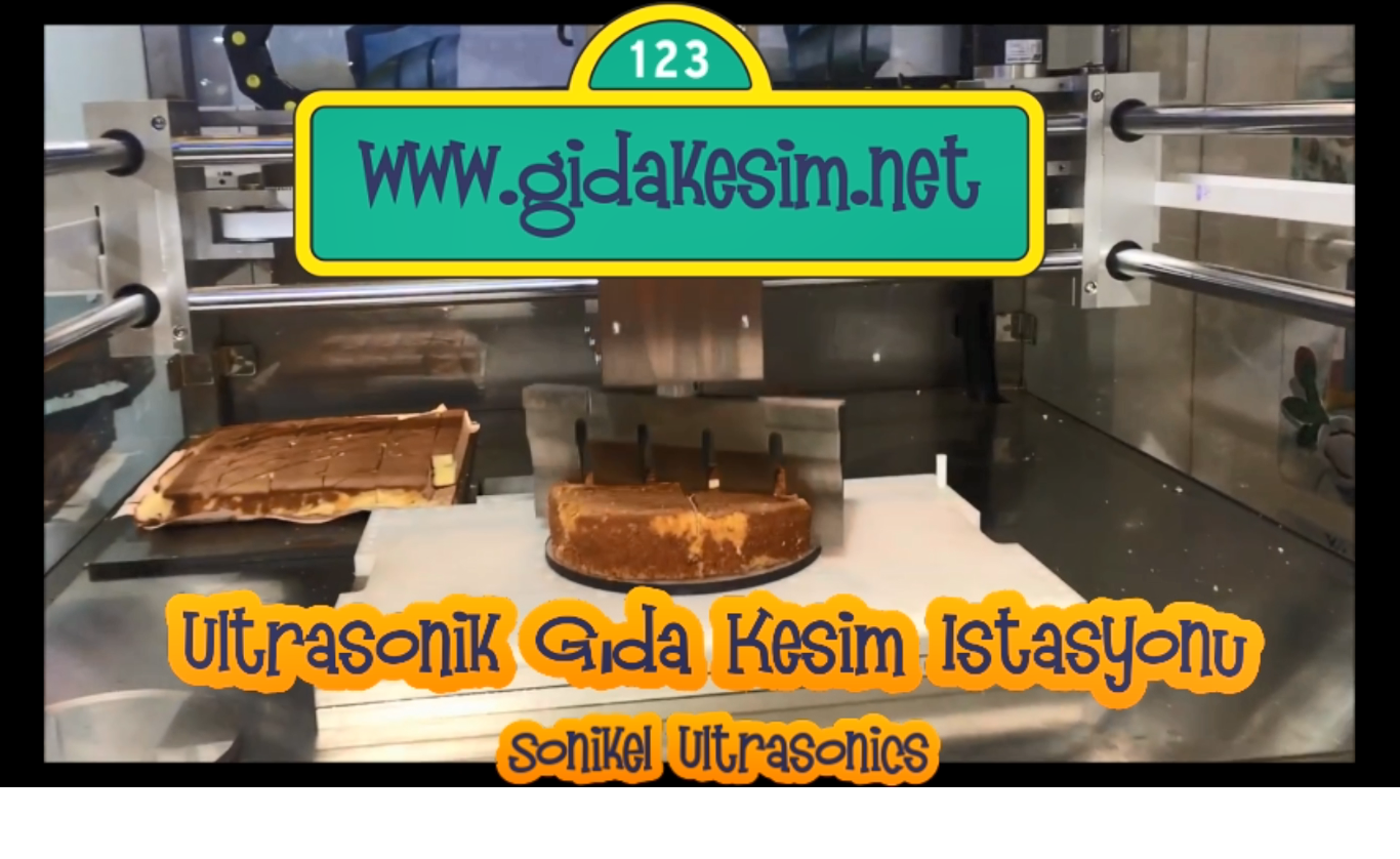 Ultrasonik Gıda Kesim İstasyonu Makinası